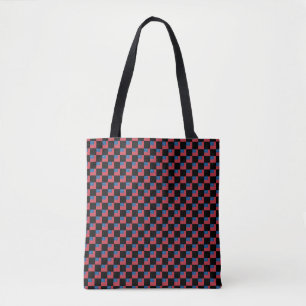 Tote Bag motif du drapeau À damiers Samoa
