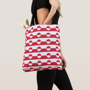 Tote Bag Motif du drapeau du Groenland