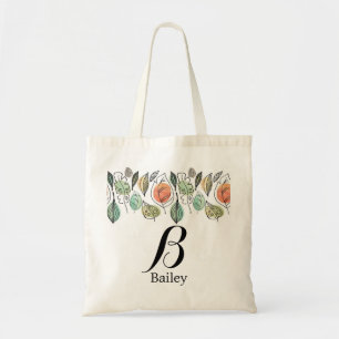 Tote Bag Motif du feuillage d'automne