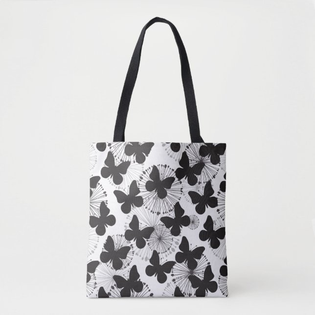 Tote Bag motif d'un papillon (Devant)
