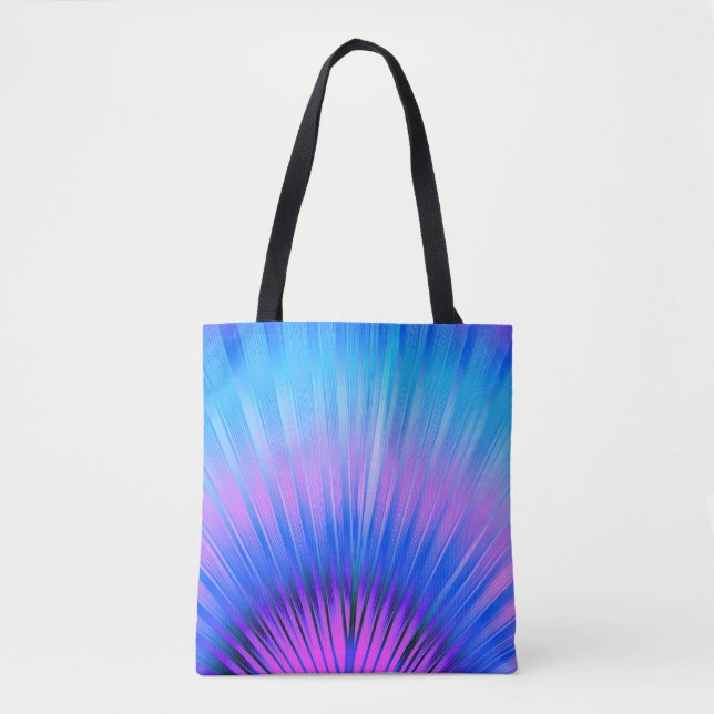 Tote Bag Motif élégant Rainbow (Devant)