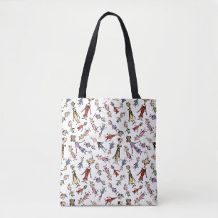 Tote Bag Motif festif des personnages de Whoville de Dr. Se