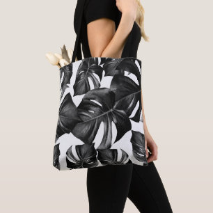 Tote Bag Motif Feuille Monstera #9