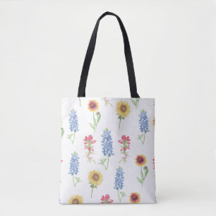 Tote Bag Motif Fleur sauvage du Texas