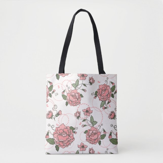 Tote Bag Motif floral 5 2 (Devant)