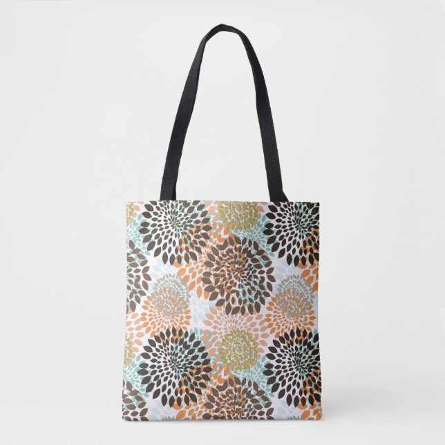 Tote Bag Motif floral 6 (Devant)