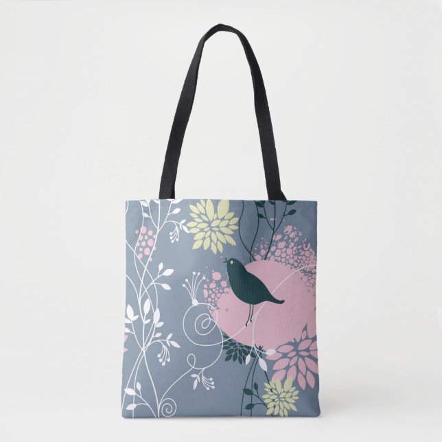 Tote Bag Motif floral 7 (Devant)