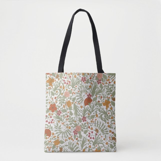 Tote Bag Motif floral incomparable.  (Devant)
