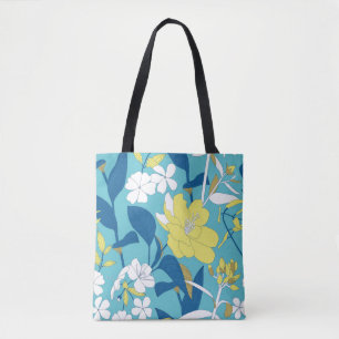 Tote Bag Motif Floral sans soudure.