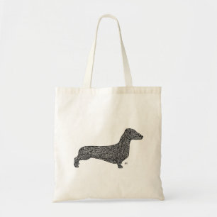 Tote Bag Motif Fourre-tout de teckel