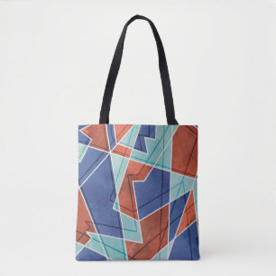 Tote Bag Motif géométrique