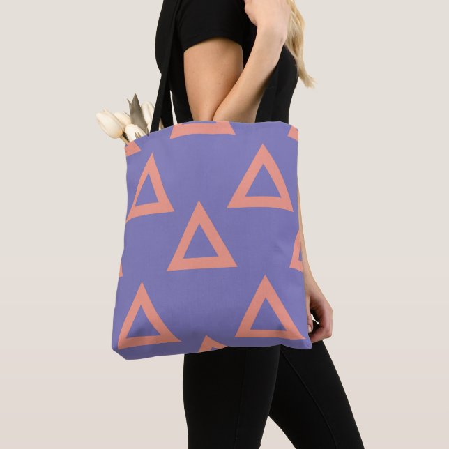 Tote Bag Motif géométrique 16 (De près)