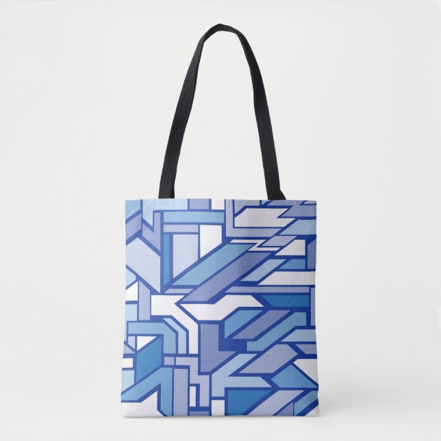 Tote Bag Motif géométrique 2 (Devant)
