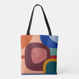 Tote Bag Motif géométrique abstrait du milieu du XXe siècle