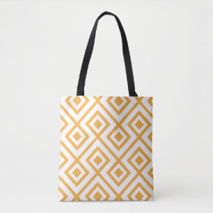 Tote Bag Motif géométrique formé par pastille