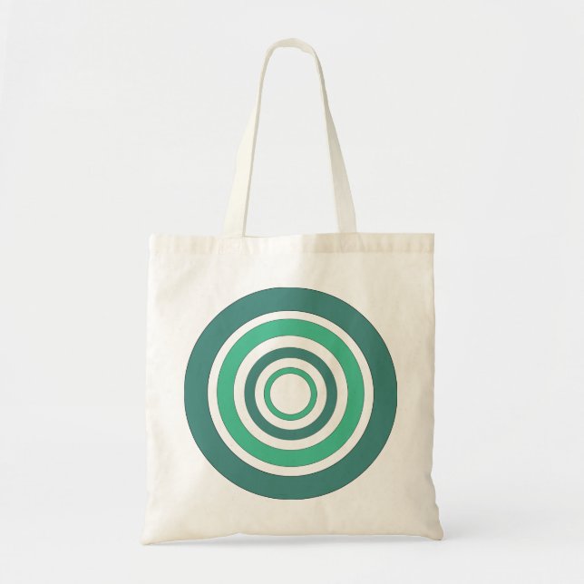 Tote Bag Motif géométrique Mandala (Devant)
