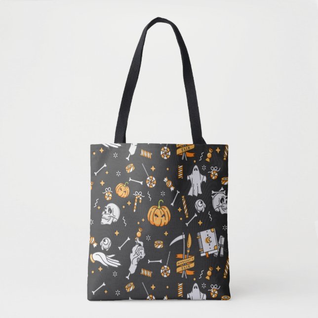 Tote Bag Motif Halloween 2 (Devant)