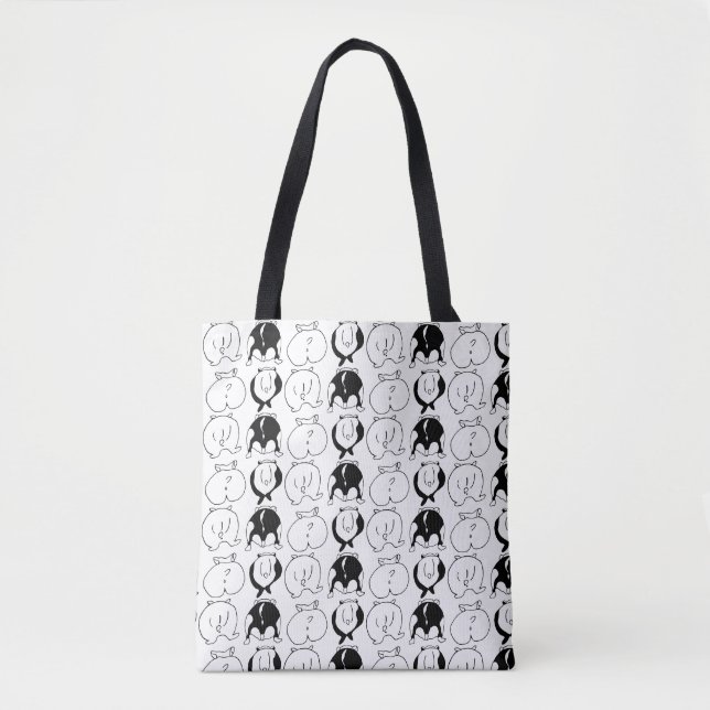 Tote Bag Motif Hamster Butts (Devant)