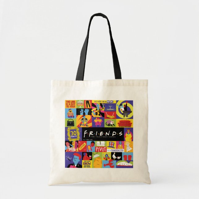 Tote Bag Motif Iconique FRIENDS™ (Devant)