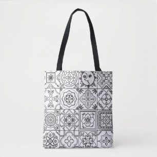 Tote Bag Motif inspiré 2 de Talavera