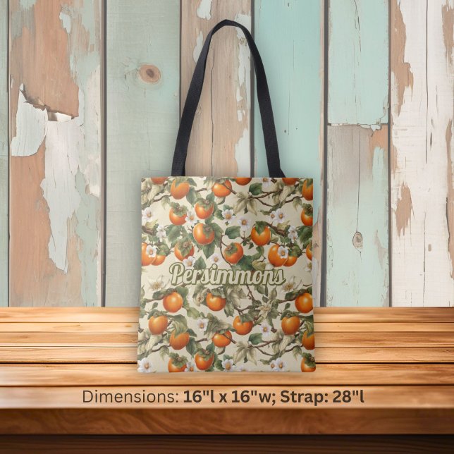 Tote Bag Motif kakis (Créateur téléchargé)