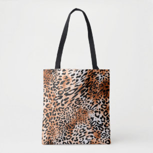 Tote Bag Motif léopard, poster de animal africain