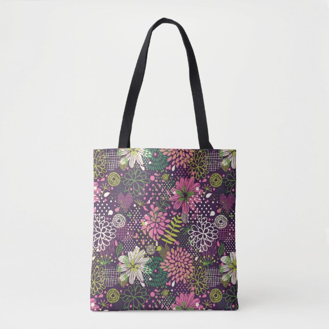 Tote Bag Motif lumineux (Devant)