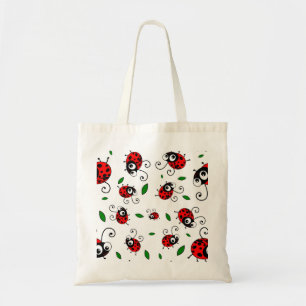 Tote Bag Motif mignon de coccinelle