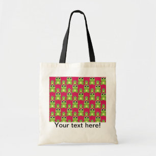 Tote Bag Motif mignon de grenouilles