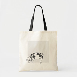 Tote Bag Motif minimaliste de Cottagecore vintage représent
