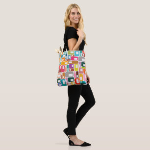 Tote Bag Motif moderne du milieu du siècle