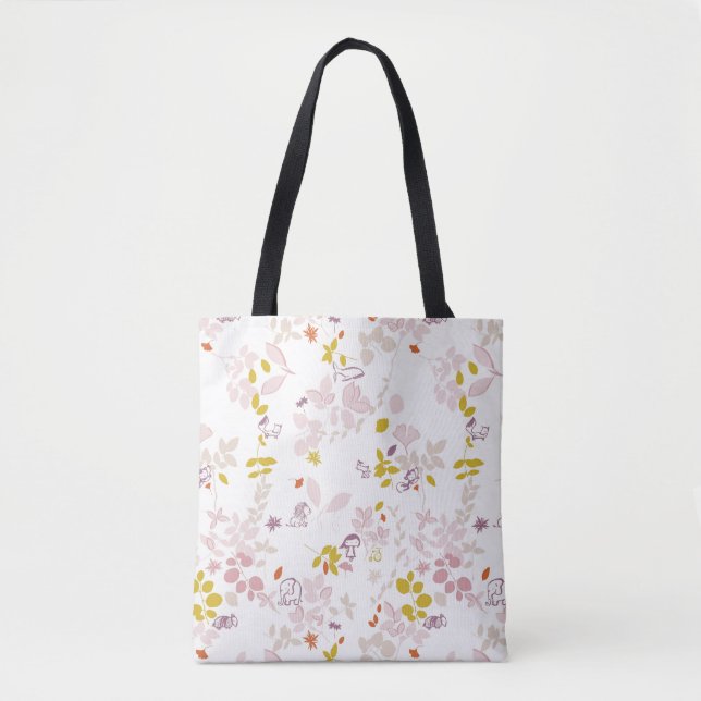 Tote Bag motif montrant les animaux lunatiques (Devant)
