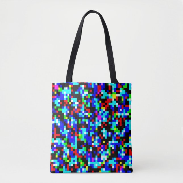 Tote Bag Motif multicolore (Devant)