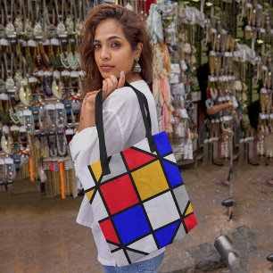 Tote Bag Motif multicolore