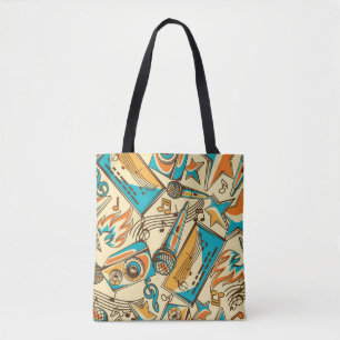 Tote Bag Motif musical