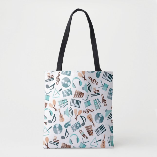 Tote Bag Motif musical (Devant)