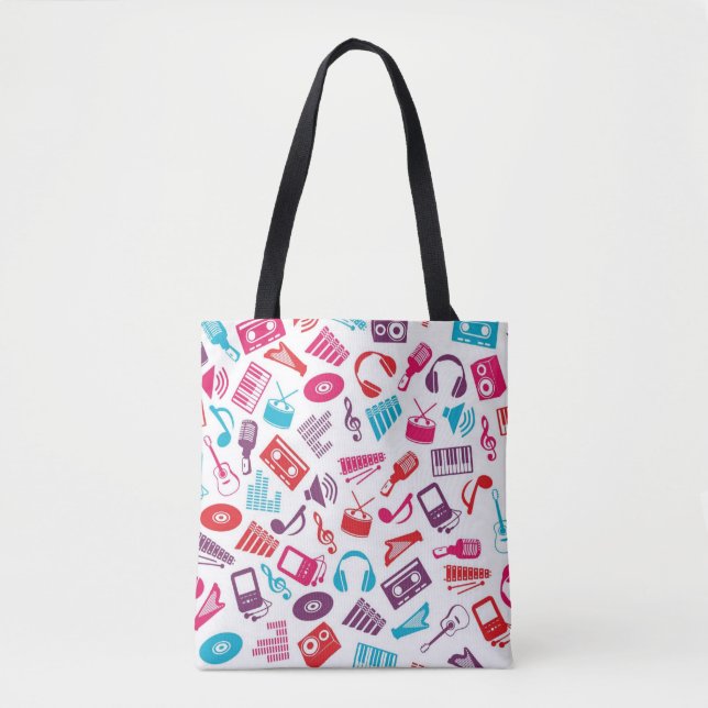 Tote Bag Motif musical (Devant)