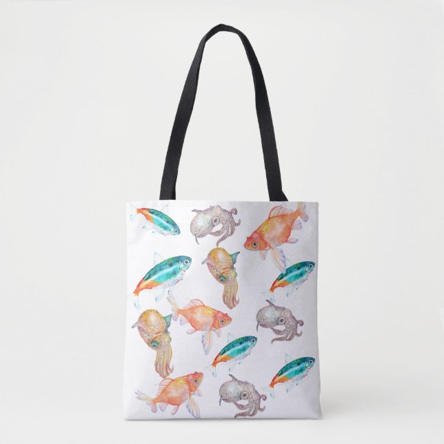 Tote Bag Motif nautique (Devant)