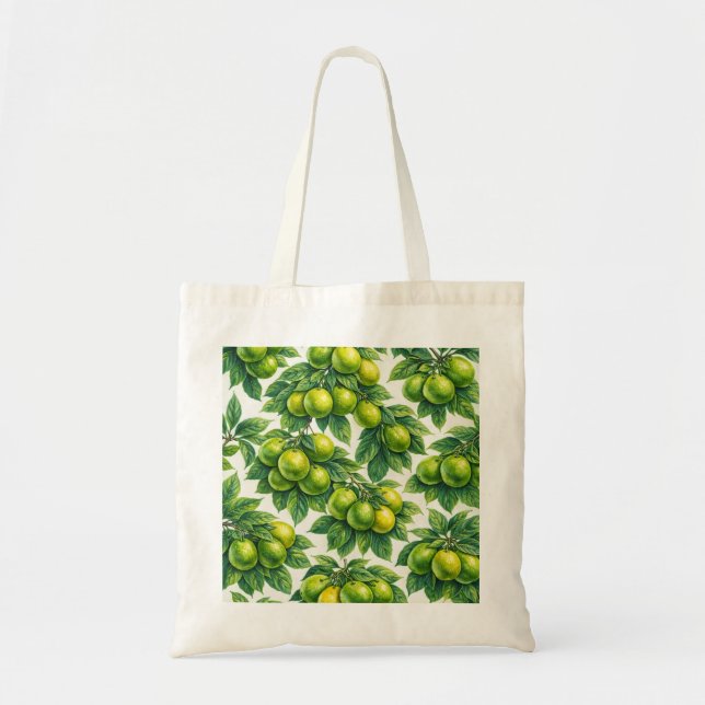 Tote Bag Motif orange calamondin (Devant)