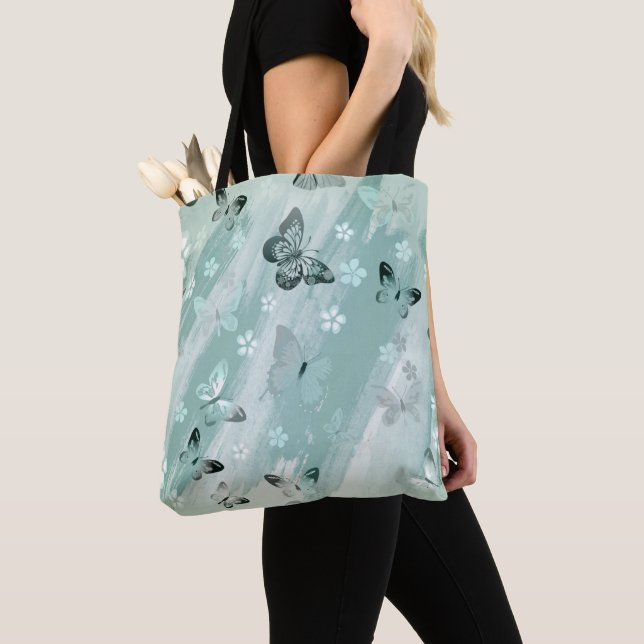 Tote Bag Motif papillon 9 (De près)