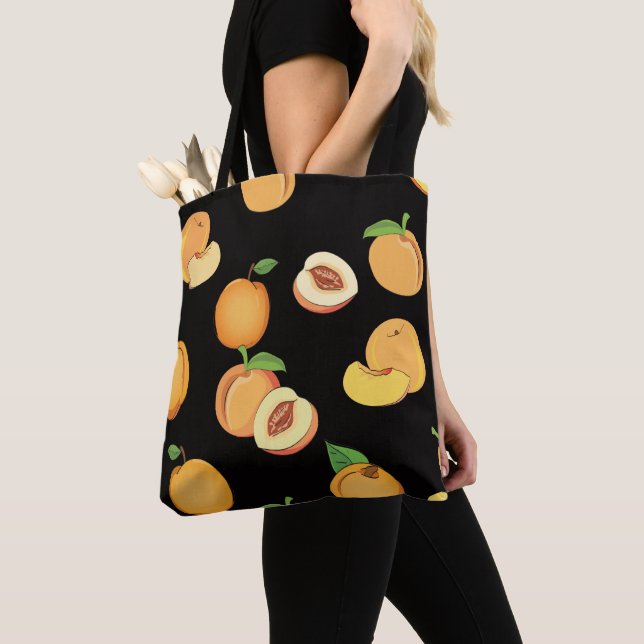 Tote Bag Motif pêche 5 (De près)
