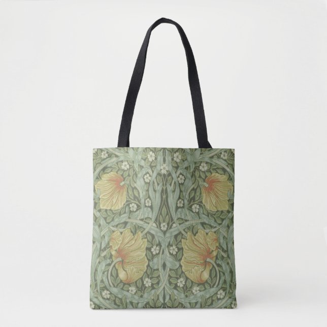 Tote Bag Motif Pimpernel (par William Morris) (Devant)
