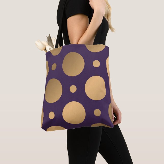 Tote Bag Motif Points 15 (De près)