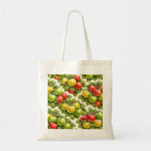 Tote Bag Motif Pomme Mixte