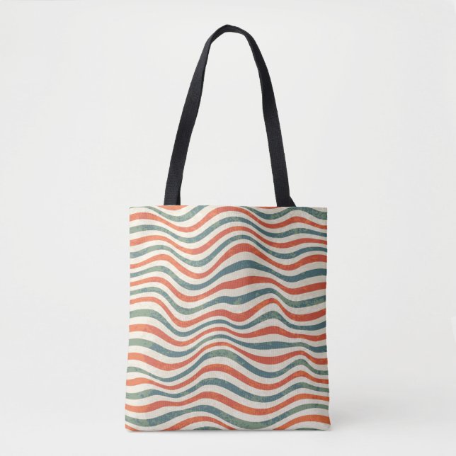 Tote Bag Motif rayé (Devant)