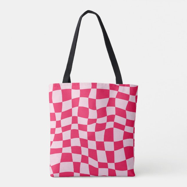 Tote Bag Motif rose chic Fourre-tout (Dos)