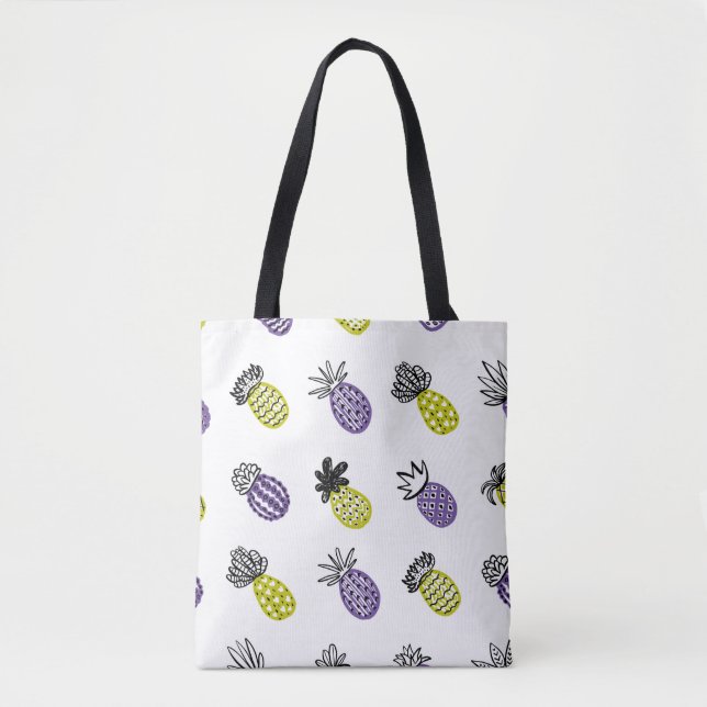 Tote Bag Motif sans ananas (Devant)