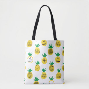 Tote Bag Motif sans ananas. Design enfant.