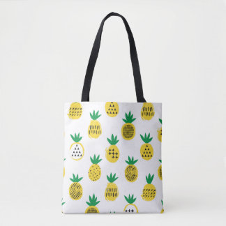 Tote Bag Motif sans ananas. Design enfant.