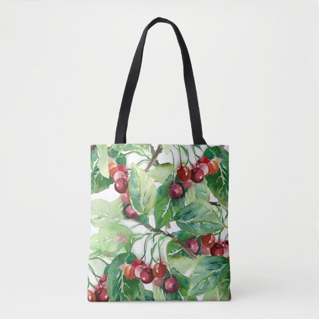 Tote Bag Motif sans cerise (Devant)